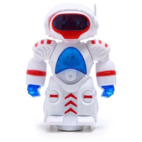 фото Робот музыкальный, световые и звуковые эффекты, ездит, цвет белый iq bot