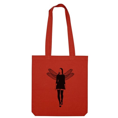 фото Сумка шоппер us basic, красный