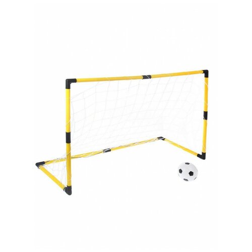 Ворота футбольные Весёлый футбол с сеткой, с мячом, Сималенд ворота футбольные весёлый футбол с сеткой с мячом
