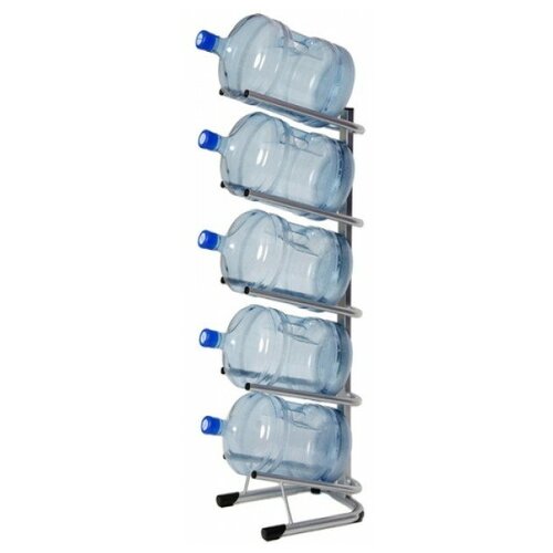 Стеллаж - подставка для 5 бутылей