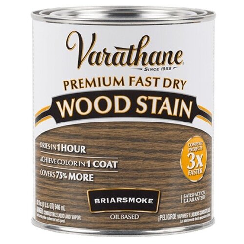 Масло для дерева и мебели Varathane Fast Dry Wood Stain быстросохнущее тонирующее масла, морилка, пропитка для дерева, Состаренный морской, 0.946 л