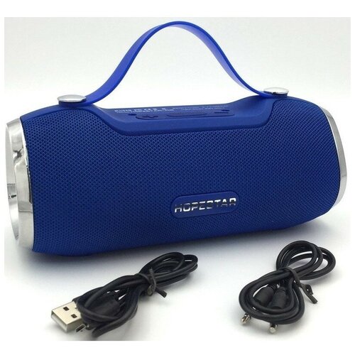 Колонка портативная HopeStar H40 синяя Портативная Bluetooth колонка Hopestar H40 Портативная акустика Hopestar H40 10 Вт 209000₽