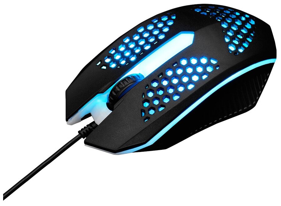 Игровая проводная мышь компьютерная TFN Saibot MX-1H black