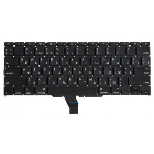 Клавиатура для ноутбука Rocknparts для Apple MacBook Air 11 A1370 A1465, Mid 2011 - Early 2017, прямой Enter RUS keyboard клавиатура для apple macbook air 11 a1370 a1465 mid 2011 mid 2017 прямой enter rus