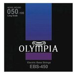 Струны для бас-гитары, Nickel wound, 50-105 Olympia EBS 450 - изображение