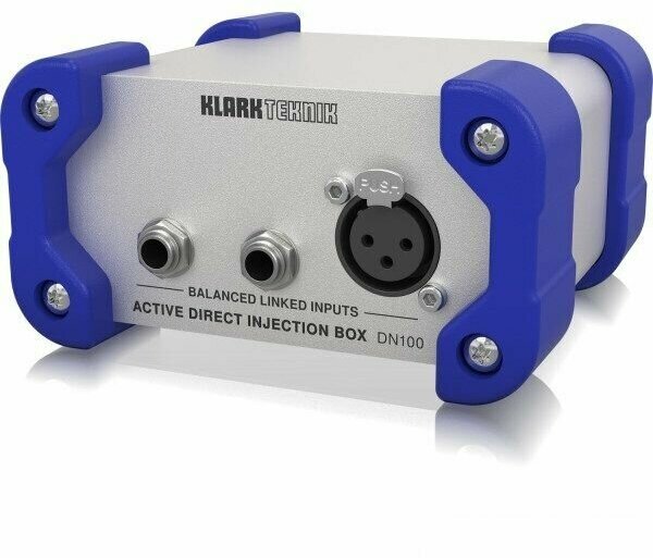 Klark Teknik DN100 V2 одноканальный активный Di-box с трансформаторной развязкой