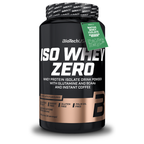 фото Протеин biotechusa iso whey zero(908г)кофе