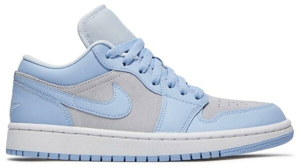 blue air jordan 1 low top