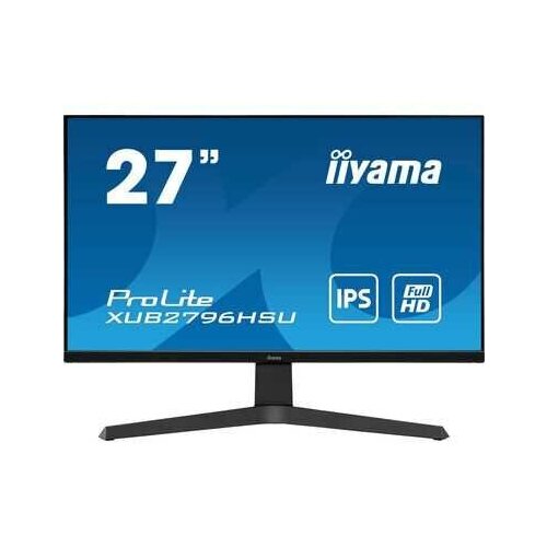 Монитор LCD 27' [16:9] 1920х1080(FHD) IPS, nonGLARE, 250cd/m2, H178°/V178°, 1000:1, 80M:1, 16,7 миллионов цветов, 1ms, VGA, HDMI, DP, USB-Hub, Height