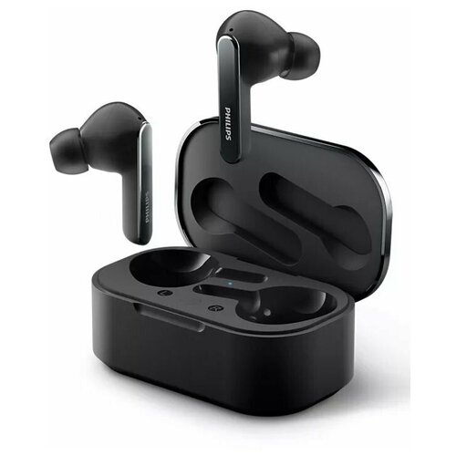 Гарнитура Philips TAT5506BK Bluetooth вкладыши черный tat5506bk00 2007500₽