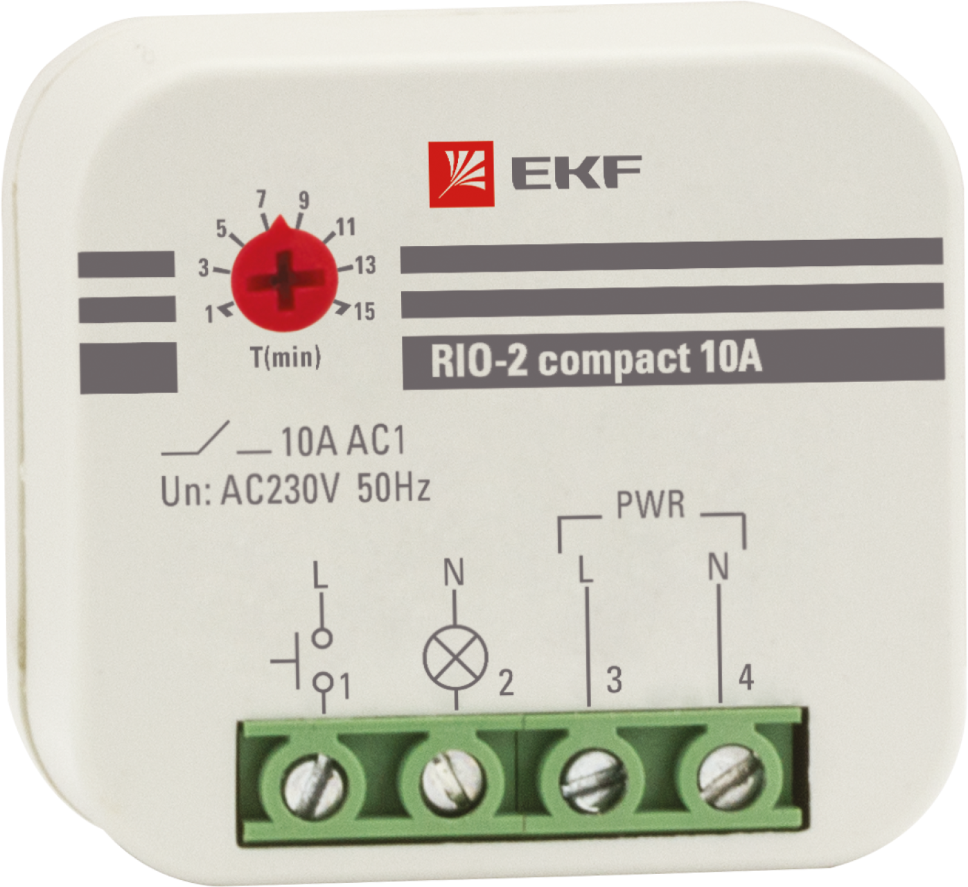 Импульсное реле RIO-2 compact 10А EKF PROxima