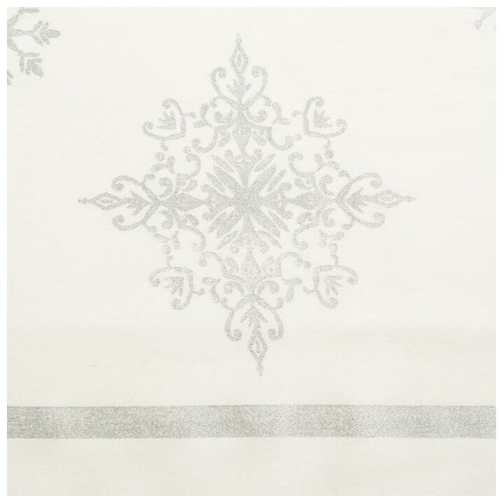 Этель Полотенце Этель «Серебряные снежинки» 40х70 см, 100%хл, 190г/м2 - фотография № 7