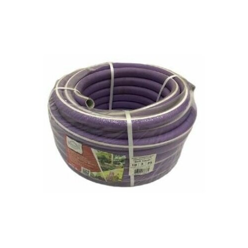 Шланг резиновый 3/4х25 ТЭП Soft Touch армированный фиолетовый