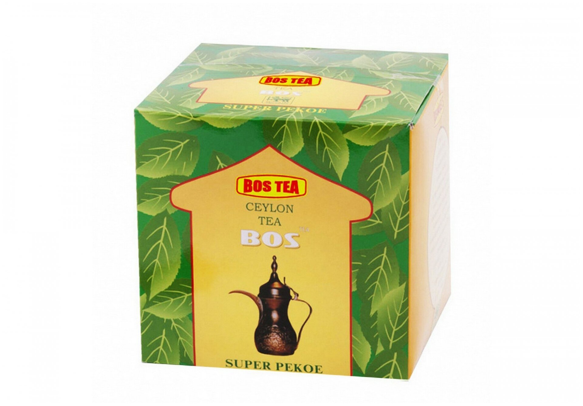 Чай чёрный BosTea (Бос) Super Pekoe 500г - фотография № 1