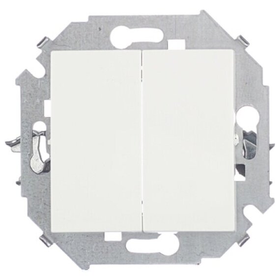 Выключатель Simon 2-кл. СП 15 16А IP20 винт. зажим бел. 1591398-030