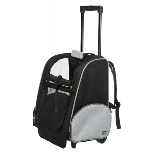 фото Транспортная сумка-рюкзак на колесиках trixie