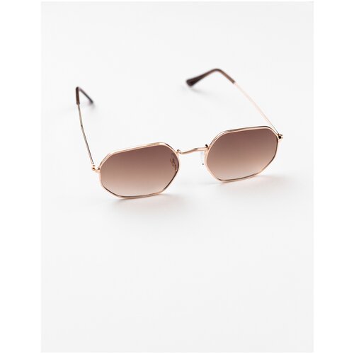 In Touch, / Солнцезащитные очки женские / Защита от ультрафиолета UV400 / Коллекция 2023, Геометрия, коричневые