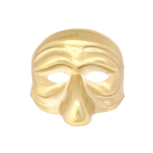 Маска Пульчинелла (Цв: Золотой ) маска объемная с узором цв золотой