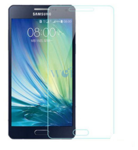 Защитная пленка MyPads (только на плоскую поверхность экрана, НЕ закругленная) для телефона Samsung Galaxy A8 SM-A800F/ DS/ Dual Sim/ Duos глянцевая