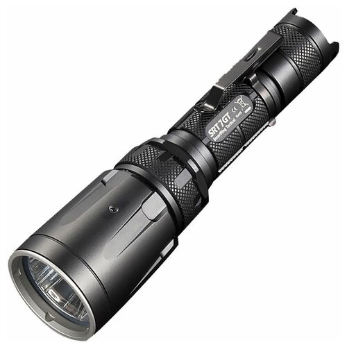 фото Nitecore фонарь ручной nitecore srt7gt черный лам.:светодиод. 18650/cr123x1 (16270)