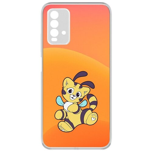 Чехол-накладка / чехол для телефона / Krutoff Clear Case Хаги Ваги - Кошка-Пчёлка для Xiaomi Redmi 9T