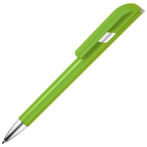 шариковая ручка nash из бамбука натуральный зеленое яблоко Ручка шариковая Атли, зеленое яблоко