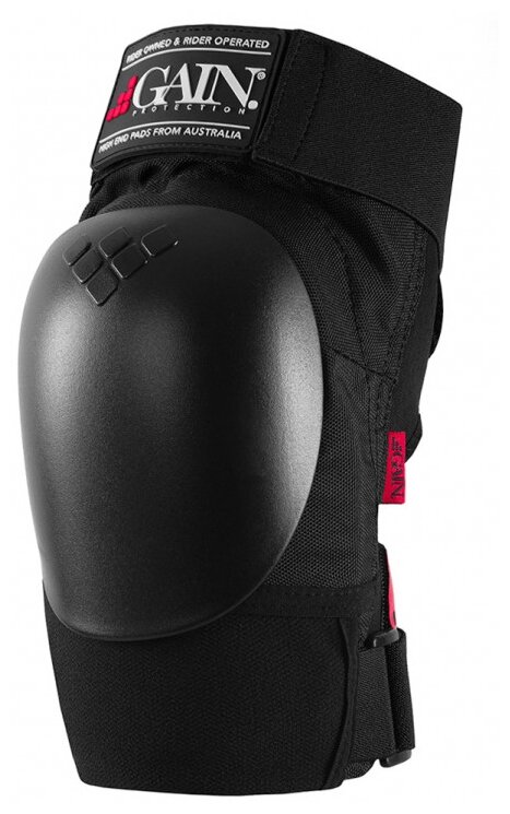 Защита 03-000268 на колени, детская, THE SHIELD hard shell knee pads, черная, размер XS GAIN
