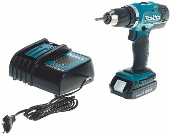 Makita DDF453SYX5 Дрель-шуруповерт аккум. LXT 18В 13мм 42/27Нм 1х 1.5 Aчз/у шт (DDF453SYX5) Makita