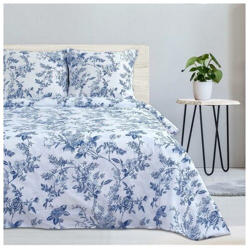 фото Постельное бельё "этель" 2 сп., королевский узор (вид 2), размер 175х215 см, 200х220 см, 70х70 см -