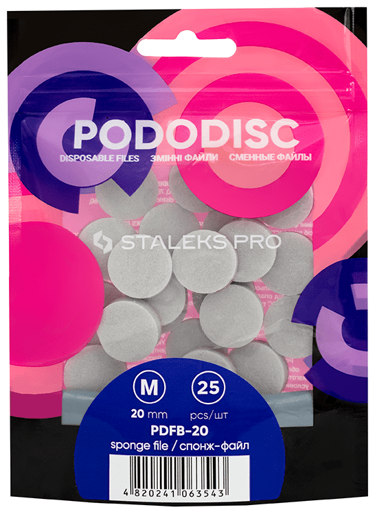Спонж для педикюрного диска Pododisc, Staleks Pro (M)
