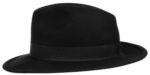 Шляпа SEEBERGER арт. 17690-0 FELT FEDORA (черный), размер ONE