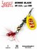 Блесна Lucky John вращающаяся Bonnie Blade LJBB04