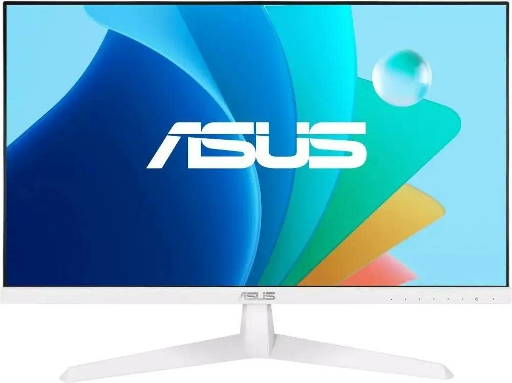 фото Монитор Asus 23.8" VY249HF-W белый IPS LED 1ms 16:9 HDMI матовая 1300:1 250cd 178гр/178гр 1920x1080 100Hz FHD 3.4кг