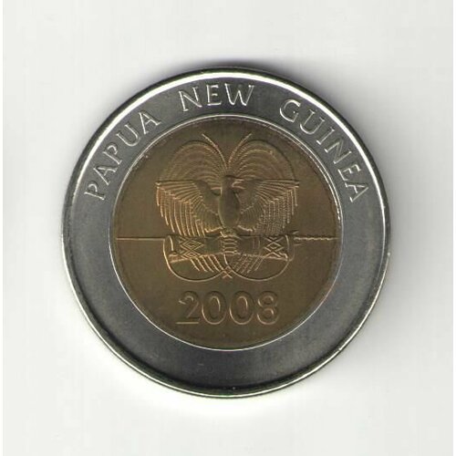 Монета Папуа-Новая Гвинея 2 кина 2008