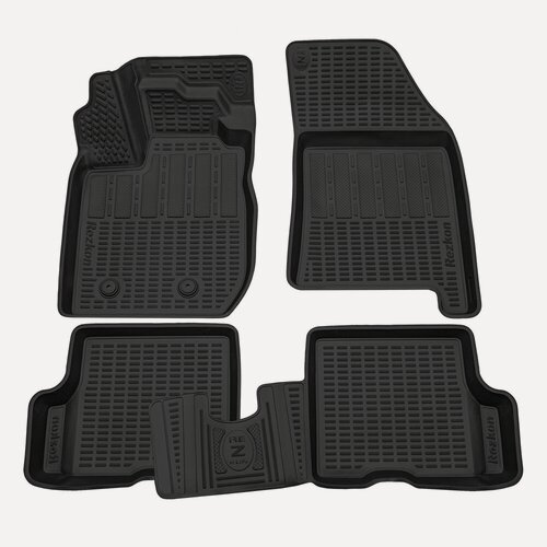 Изображение товара Коврик салонный полиуретановый (черный) для LADA X-Ray Top (Борт 4см),