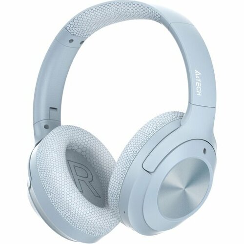 Беспроводная гарнитура A4TECH Fstyler BH220 bluetooth голубой (BH220 BLUE) (1971870) наушники a4tech bh220 белый bh220 white