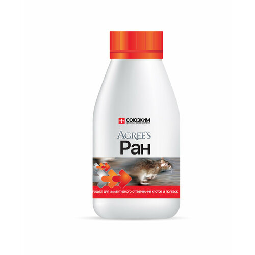 Препарат Agrees для борьбы со всеми видами грызунов и кротов 440₽