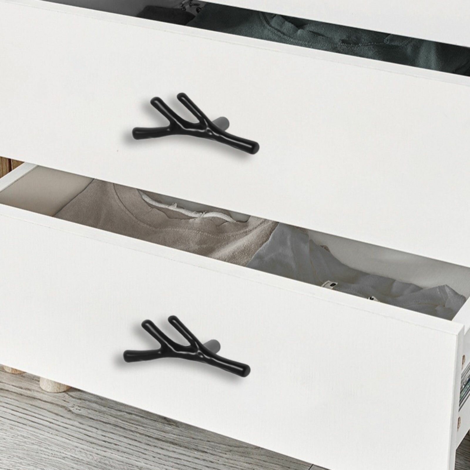 Изображение Ручка-кнопка ветка, металл 2 шт (Д2.3)