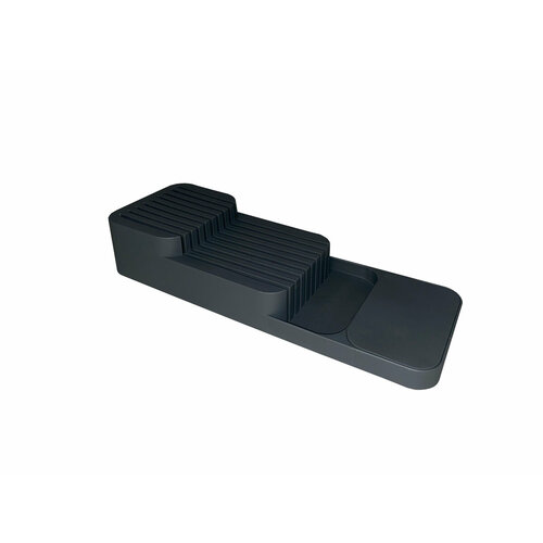 Лоток для хранения 9 ножей темно-серый