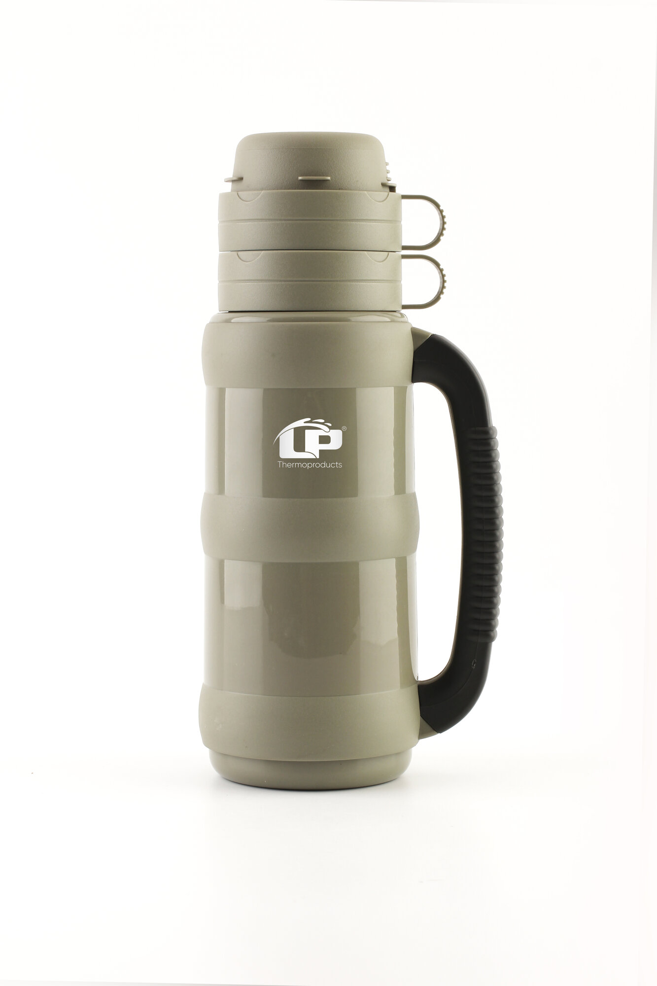 фото Термос со стеклянной колбой LP Traditional 1 литр зеленый