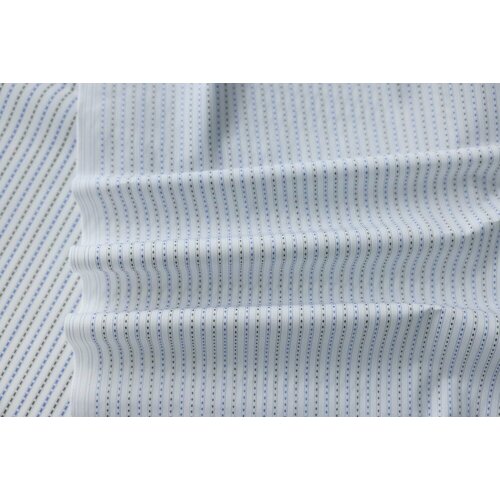 Ткань белый хлопок в синюю и серую полоску джемпер белый в серую полоску