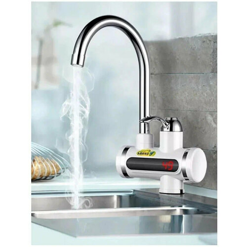 Электрический водонагреватель с дисплеем Instant Electric Heating Water Faucet