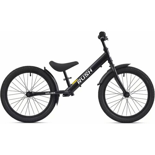 Детский велосипед Rush Hour Walker 18 год 2024 цвет Черный 8100₽