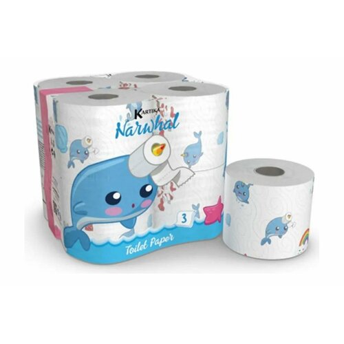 Туалетная бумага с рисунком 