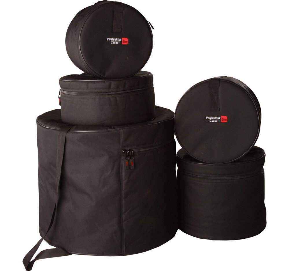 GATOR GP-STANDARD-100 - набор сумок для барабанов, 22'х18',16'х16', 13'х11',12'х10',14'х5.5'