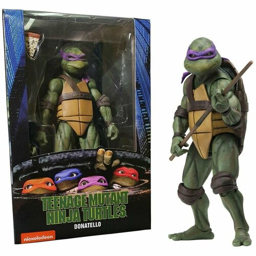 Донателло Черепашки Ниндзя TMNT Donatello фигурка NECA коллекционная фигурка tmnt donatello tmntw01 don 01