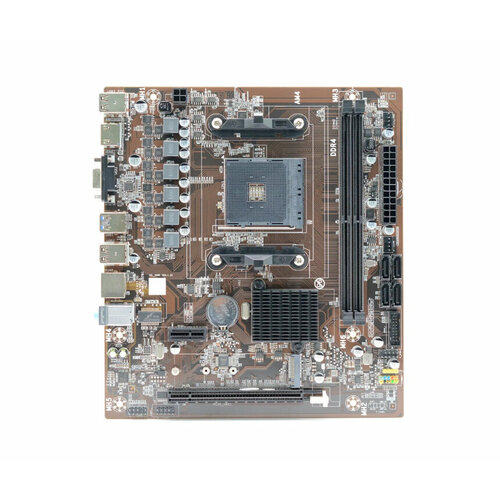 Материнская плата AFOX B450D4-MA-V4 SocketAM4 AMD B450 mATX2DDR4 M2 PCI-E16 PCI-E HDMI VGA PC3200 747100₽
