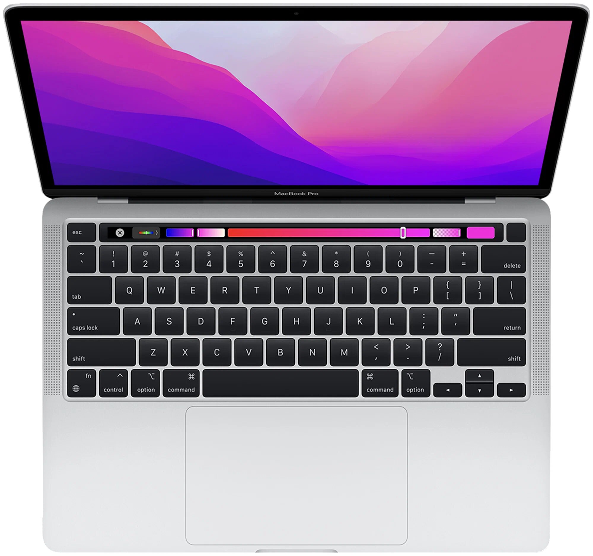 13.3" Ноутбук Apple MacBook Pro 13 2022 , Apple M2, RAM 8 ГБ, SSD 256 ГБ, MNEP3, Silver серебристый