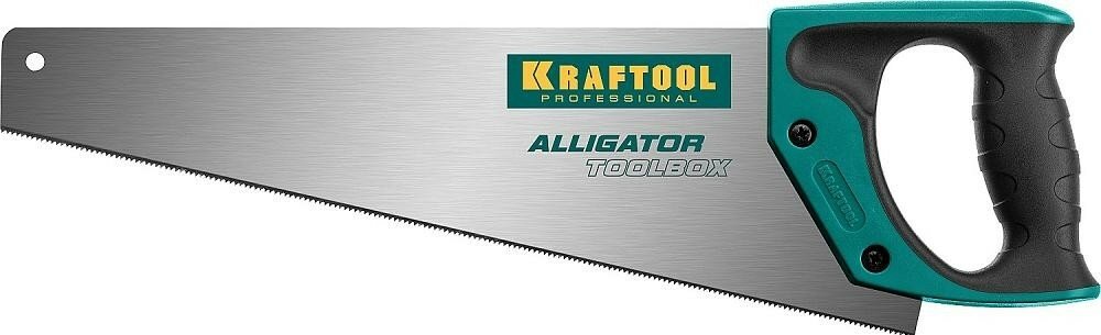 Ножовка по дереву KRAFTOOL ToolBox-13" (пила) 350 мм, 13 tpi, специальный зуб, компактная