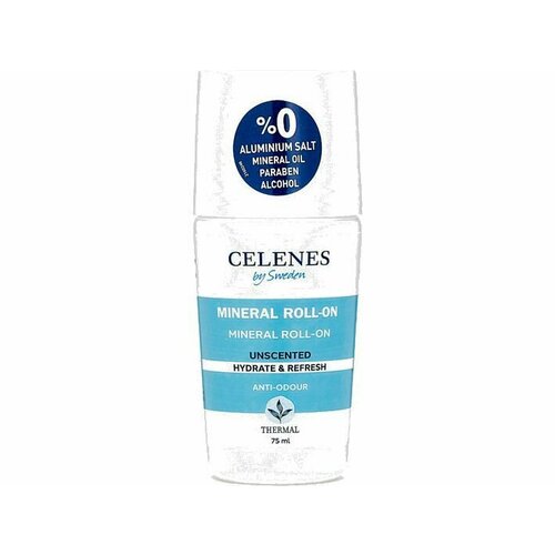 Дезодорант-ролик Celenes MINERAL ROLL-ON UNSCENTED 1660₽